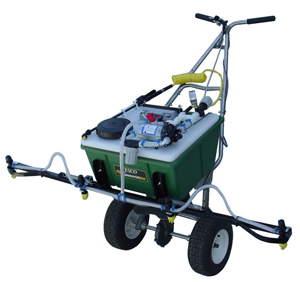 Where can you find a Lesco commercial spreader on sale?
