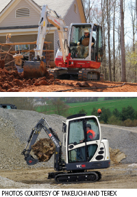 Otto lavori che puoi realizzare con un escavatore compatto LL0515-pg96