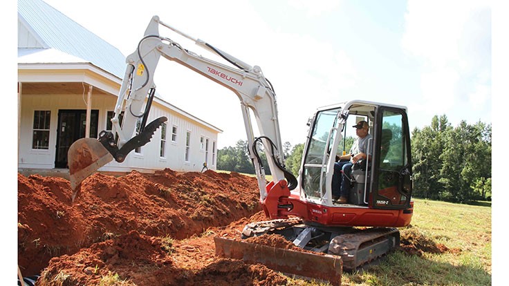 Takeuchi unveils latest compact excavator