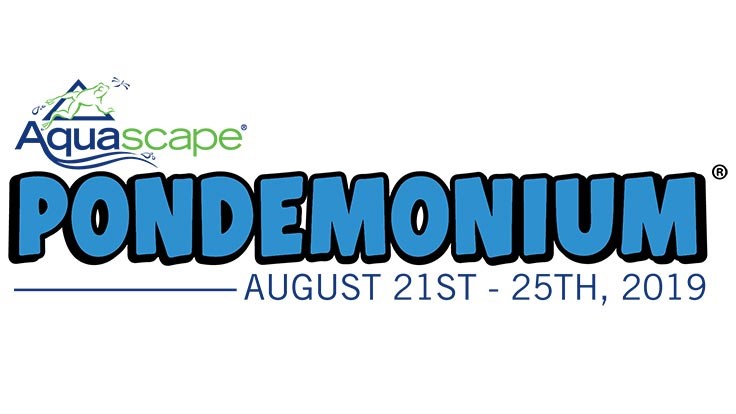 Aquascape announces Pondemonium 2019 dates 