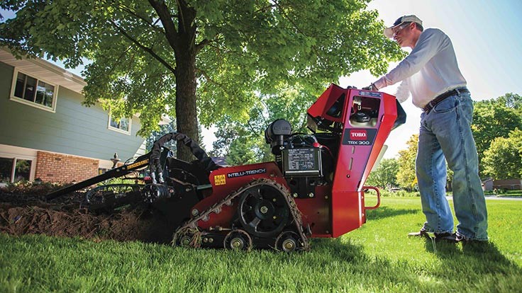 Toro adds two new models to TRX walk-behind trencher line