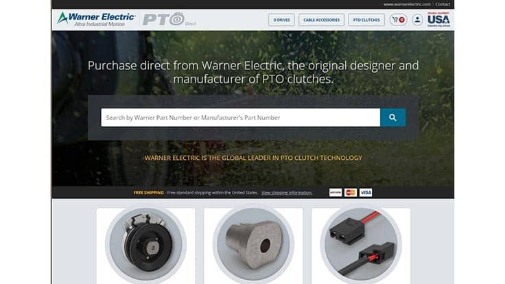 Warner Electric launches part ordering site for lawn equipment 