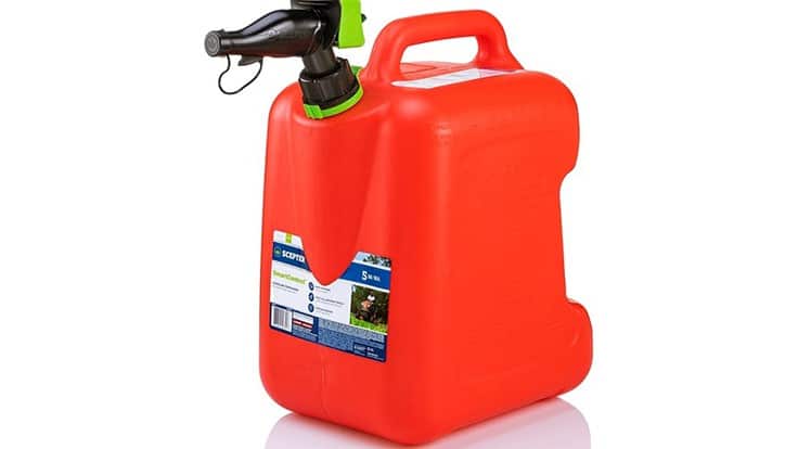 SmartControl five-gallon gasoline container