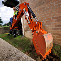 Ditch Witch XT855 excavatertool carrier Lawn & Landscape