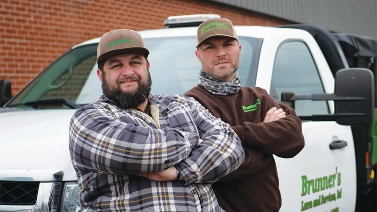 Gary Hardy, left, and Josh Brunner