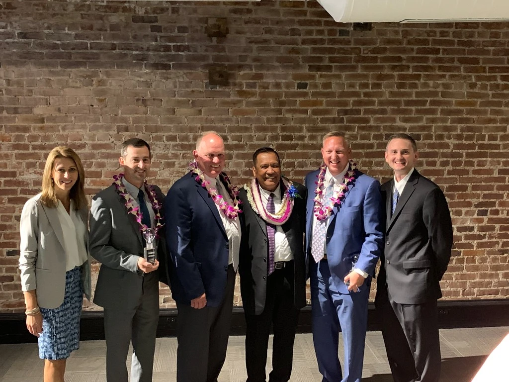 From left: Schwenke, Kurth, Kuperus, Abrigado, Jolley and Horn.