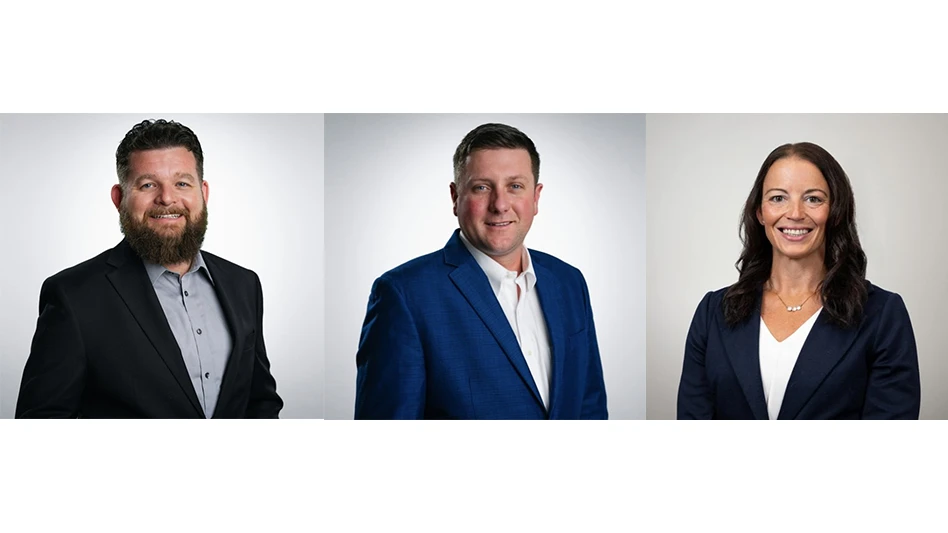 Larry Windsor, Josh Guyton and Krysta Marshall have all been promoted.