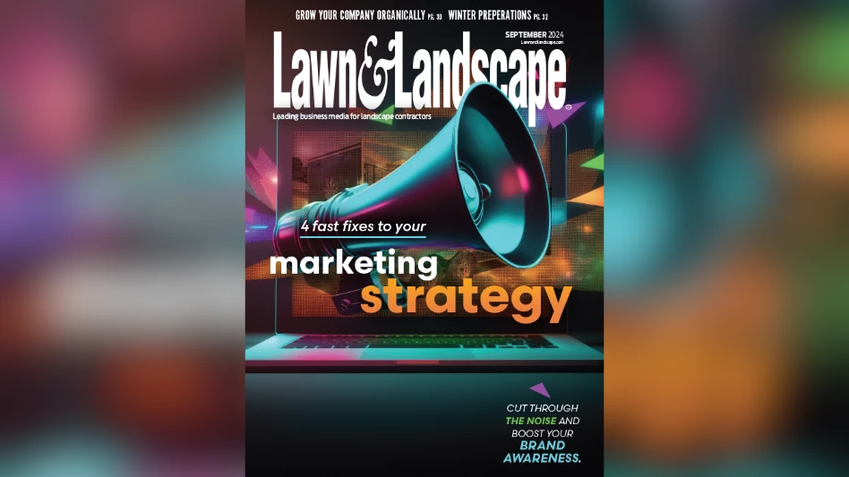 The front cover of Lawn & Landscape's September 2024 issue.