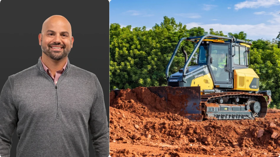 New Hyundai dozer and Stihl's new sales vice president