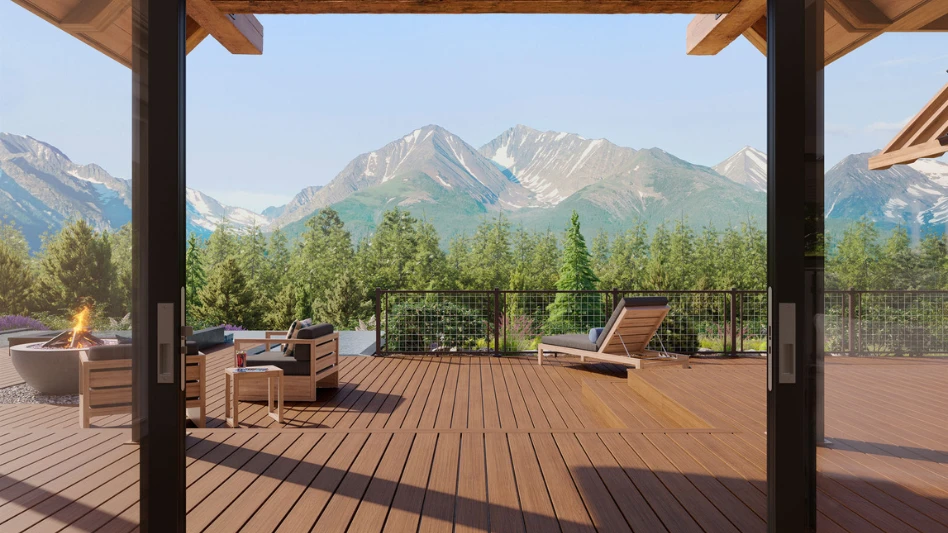 Trex Company composite decking