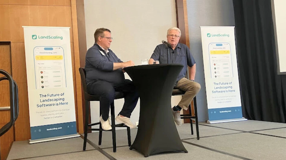 Joe Kujawa and Bruce Wilson at Wilson360's Thought Leaders Retreat