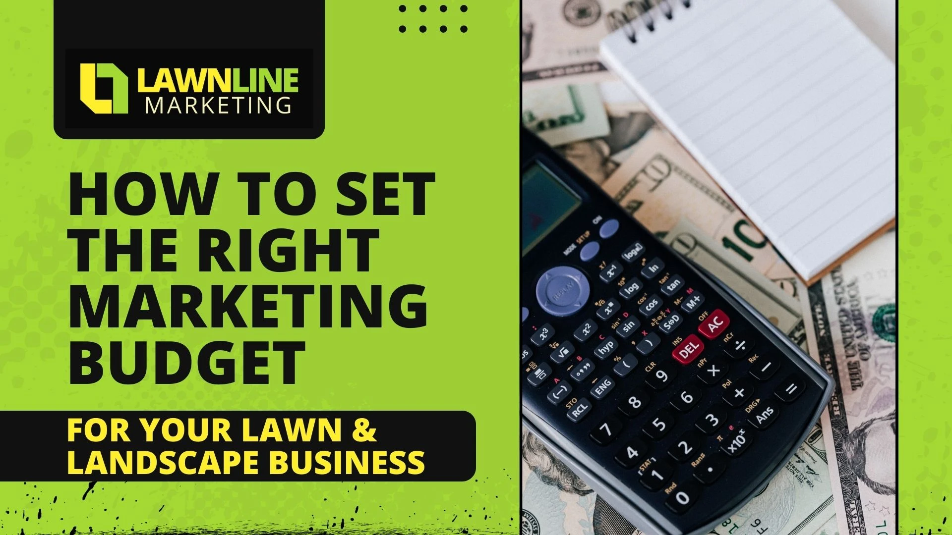 Illustration on how to set the right marketing budget