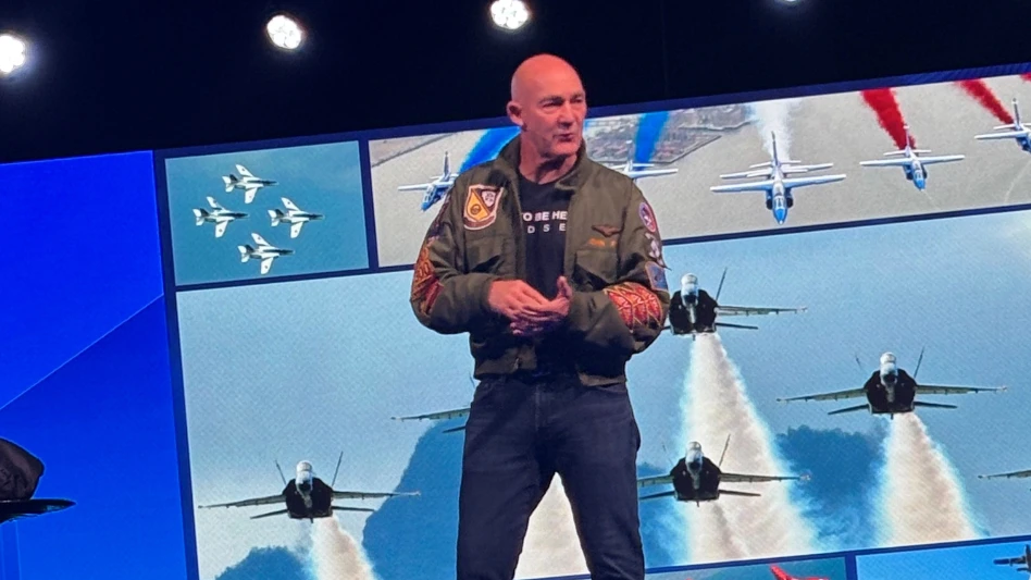 John "Gucci" Foley at Aspire's Ignite event in California earlier this month