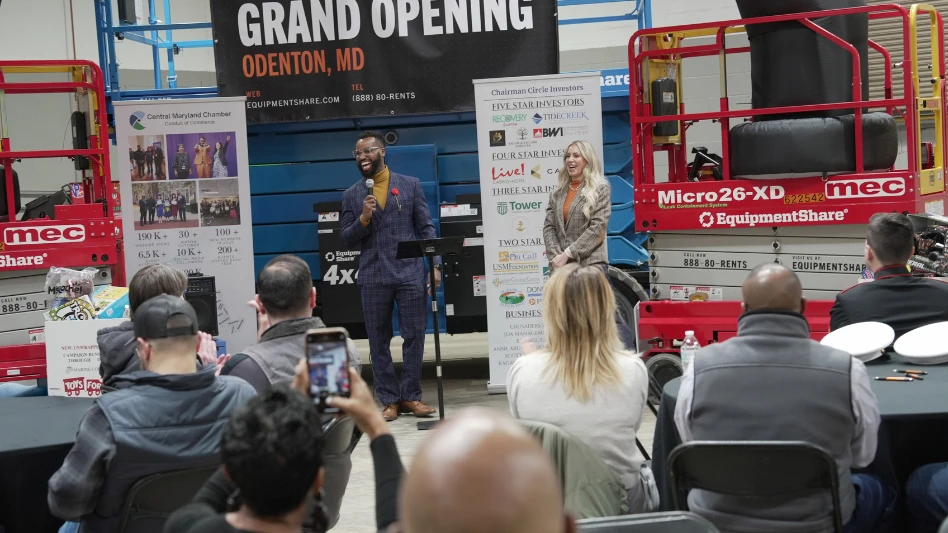 EquipmentShare celebrates new branch opening in Odenton, Maryland.